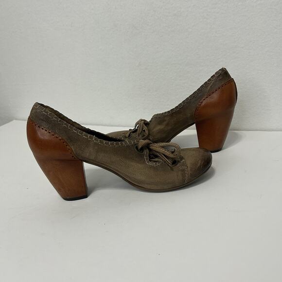 AS 98 Airstep Brown Leather Oxford Lace Up Shoes EU 39 US 8.5-9 Avante Garde - Picture 6 of 10